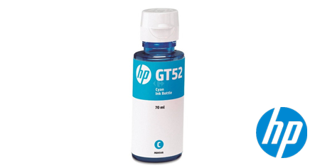 Tinta HP Azul GT52 Original