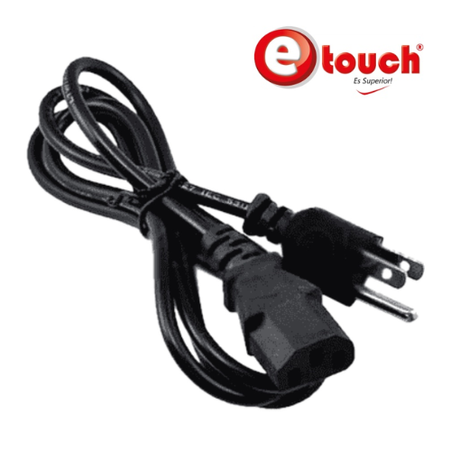 Cable de Poder 1.8mts ETOUCH
