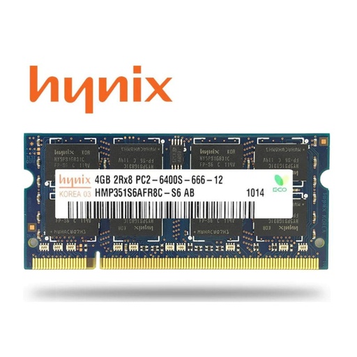 Memoria RAM para Laptop 6400S 1GB DDR2 HYNIX