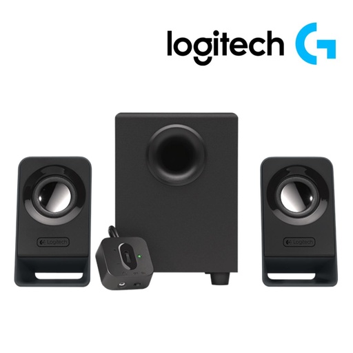 Bocinas Logitech 2.1con Subwoofer  Z213