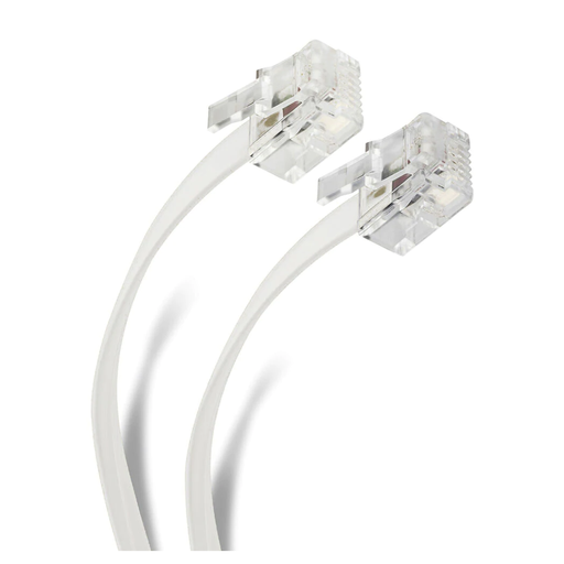 Cable telefónico Rj11 5 metros