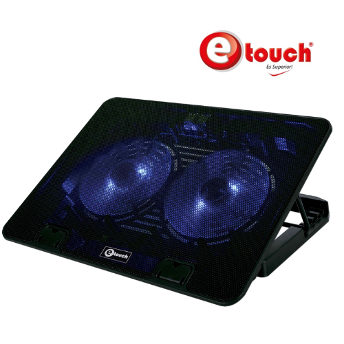 Estación de enfriamiento para laptop con ventiladores, K24+