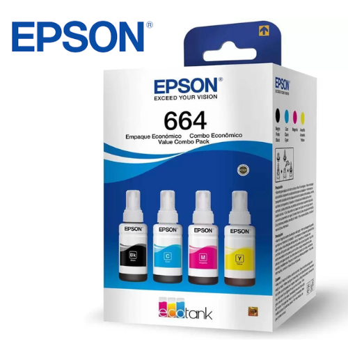 Kit de 4 tintas Originales 664 EPSON 70ml