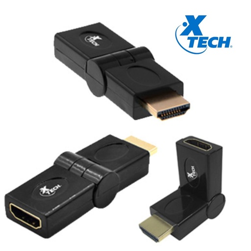 Adaptador HDMI macho a HDMI hembra "Ajustable" XTC347