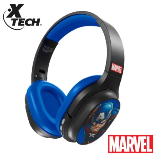 [1.Exh] Audifonos inalámbricos con micrófono XTECH Edición Marvel