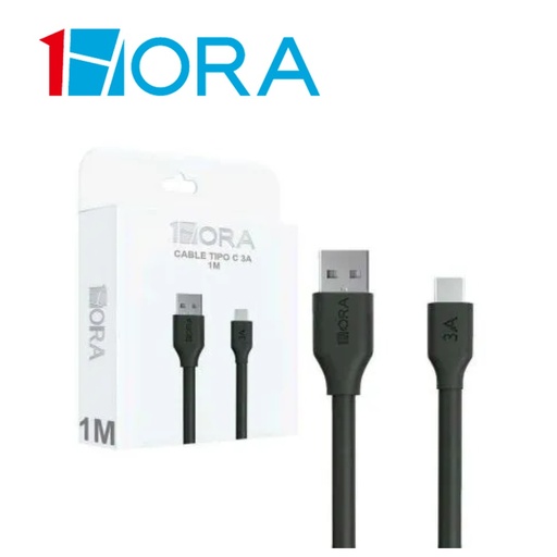 Cable de carga USB a V8 1m 1HORA