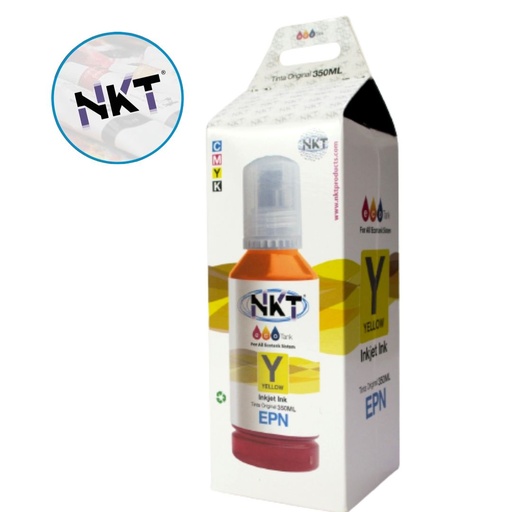Tinta Jumbo NKT para EPSON Amarillo 350ml