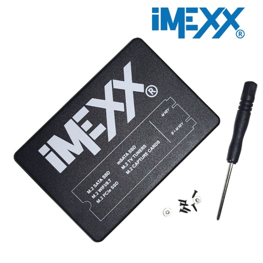 Enclosure para Disco Duro SATA M.2  IMEXX 2.5"