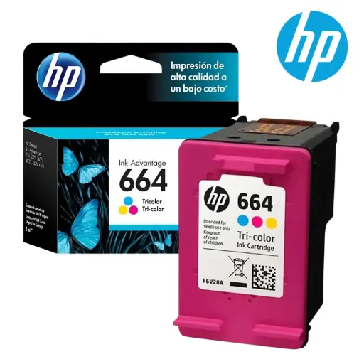 [2 Exh,,] CARTUCHO ORIGINAL HP 664 COLOR