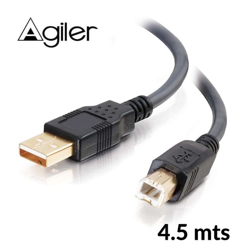 Cable para Impresora 4.5m AGILER  AGI-1315