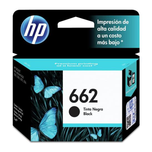 Cartucho Original HP 662 Negro