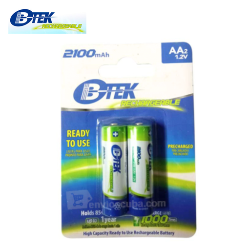 Baterias Recargables AA BTEK